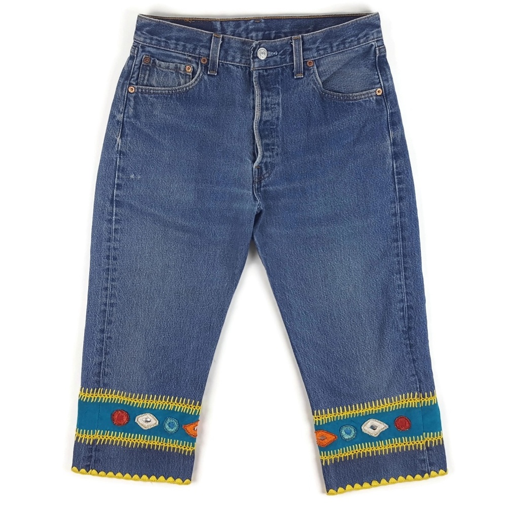 Vintage 90's 501 Levis Custom Buzz 18 Jeans